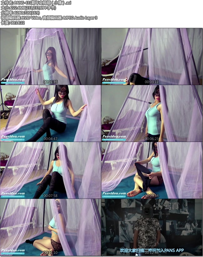 [PANSд��]2015.06.03 No.431 Сٻ ���㻨�� [AVI/222M]